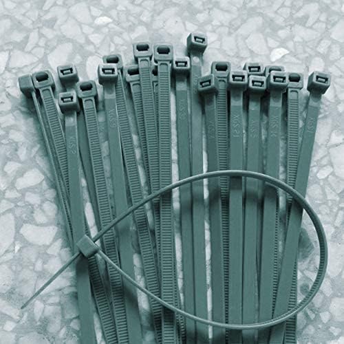 100 Pcs 8 Inch 3mm Dark Green Nylon Garden Cable Zip Ties Self Locking Cable Ties Twist Ties - Image 6