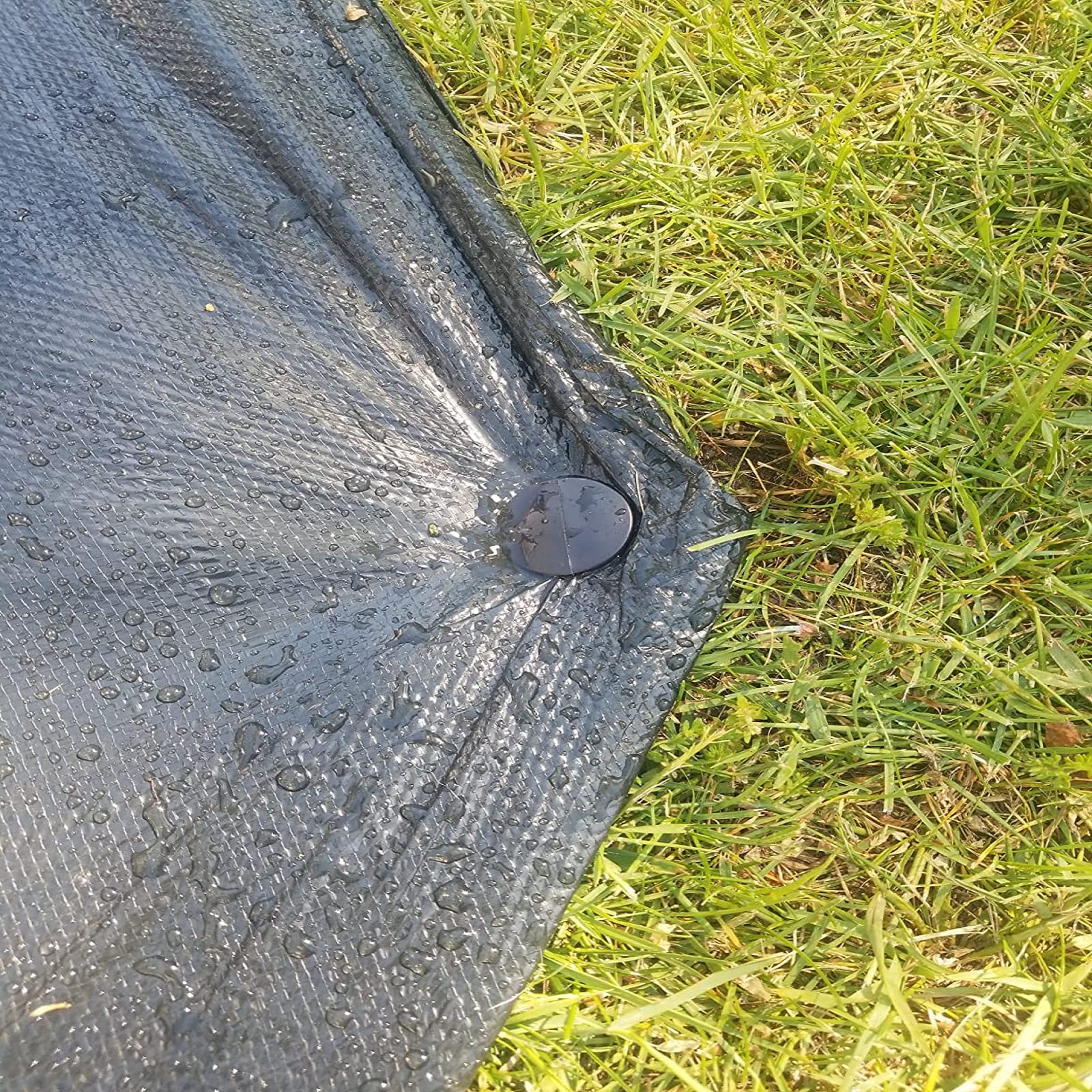 KINGLAKE 30 Pcs 6 Inches Plastic Tarp Stakes Anchors Sturdy Plastic Stakes for Keeping Garden Netting Down,Holding Down The Tarps and Landscape Fabric Lawn Edging,Tents,Weed Cover - Image 5