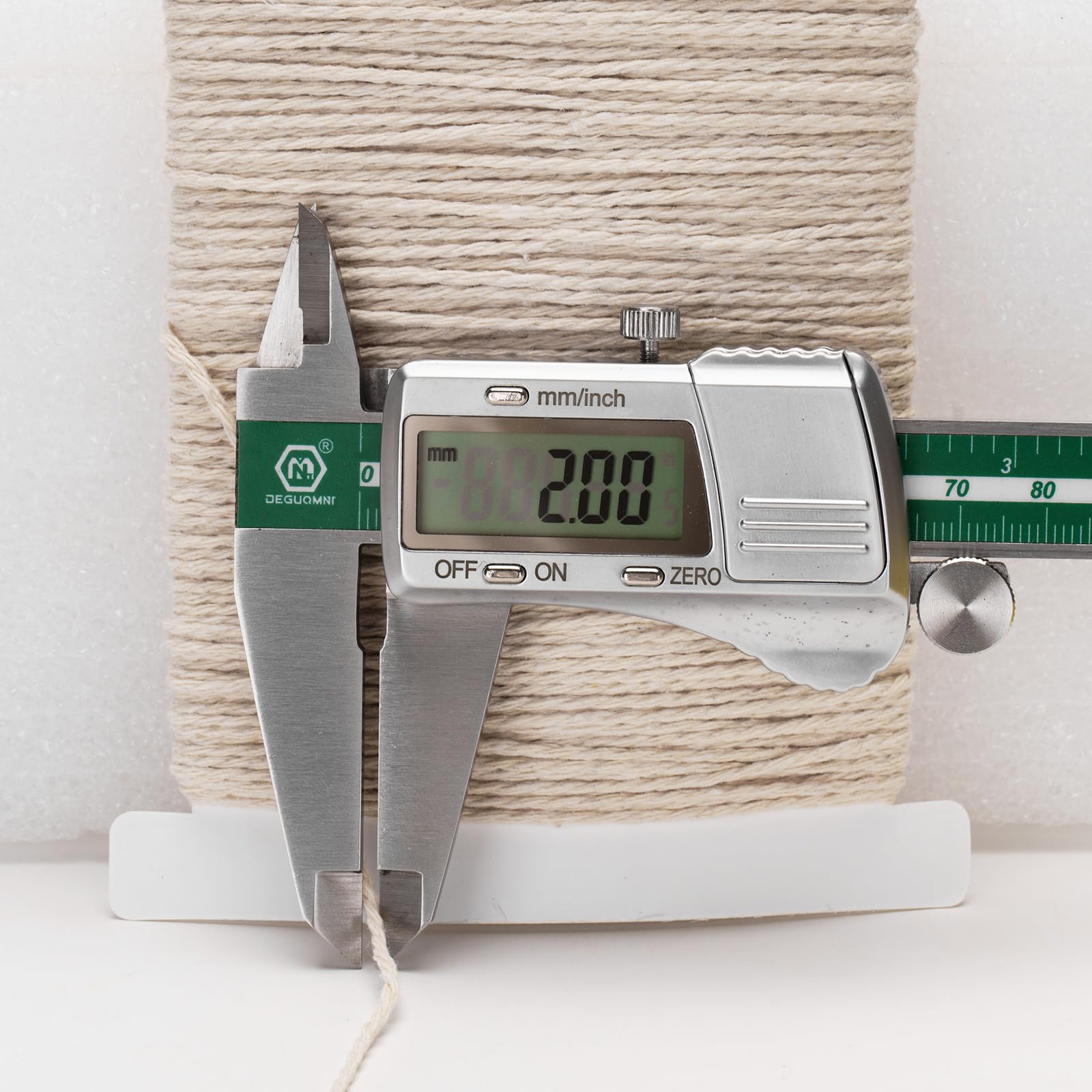 KINGLAKE Cotton Twine String 2mm Natural Butchers Twine for Cooking Food Safe 164 Feet Bakers String for Cooking Meat, Baking, Crafts, Gift Wrapping, Home Decor - Image 3