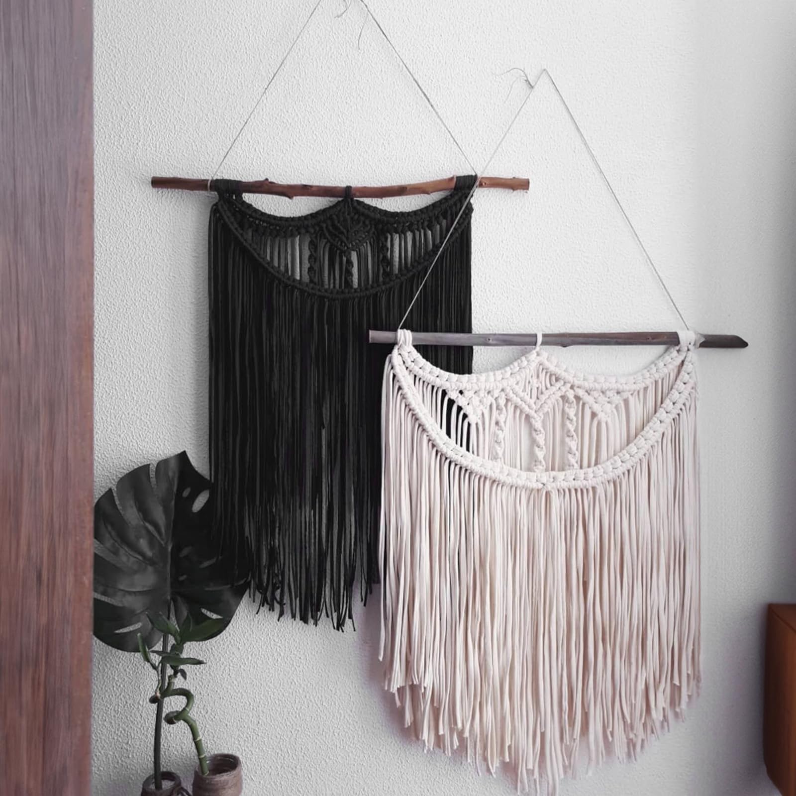 KINGLAKE Soft Silk Rope,8MM Black Rope,50 Feet Skin Friendly Soft Nylon Rope,Long Satin Silk Cord,Thick Silk Rope,Twisted Braided Rope Cord for Crafts Decoration Hanging Clotheslines Camping Outdoor - Image 7